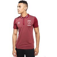 Umbro West Ham United Poly Polo Shirt - Claret - Mens