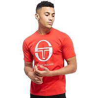 Sergio Tacchini Logo Short Sleeve T-Shirt - Red - Mens