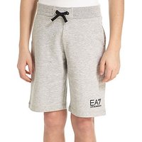 Emporio Armani EA7 Core Fleece Shorts Junior - Grey Marl - Kids