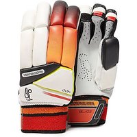 Kookaburra Blaze 400 Batting Gloves - White/Orange - Mens
