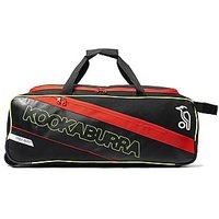 Kookaburra Pro 1500 Wheelie Cricket Bag - Black/Red - Womens