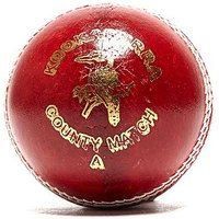Kookaburra County Match Cricket Ball - Red - Mens