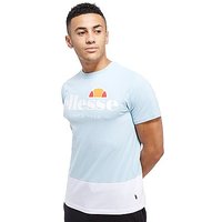 Ellesse Meriano Panel T-Shirt - Light Blue/White - Mens