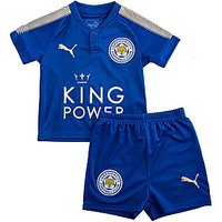 PUMA Leicester City FC 2017/18 Home Kit Infant - Blue - Kids