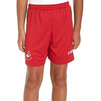 Joma Swansea City FC 2017/18 Away Shorts Junior - Red - Kids