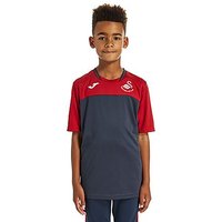 Joma Swansea City FC 2017 Training Shirt Junior - Ink/Red - Kids