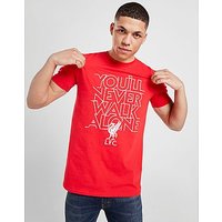 Official Team Liverpool FC YNWA T-Shirt - Red - Mens