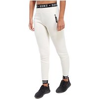 Supply & Demand Ribbed Logo Jogging Pants - White - Womens