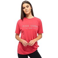 Pink Soda Sport Reps Knot T-Shirt - Pink - Womens