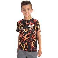 Sonneti Dimil T-Shirt - Black/Orange - Kids