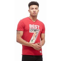 COPA George Best World T-Shirt - Red - Mens