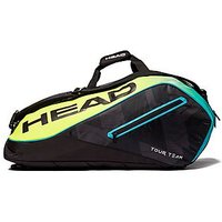 Head Extreme Supercombi 9 Racket Tennis Bag - Black/Yellow - Mens