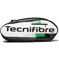 Tecnifibre Squash Green 12R Racket Bag - White/Black/Green - Mens
