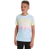 Hype Pasted Fade T-Shirt Junior - Blue/Pink/Yellow - Kids