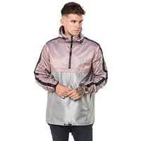 11 Degrees Overhead Fishtail Jacket - Pink/Grey - Mens