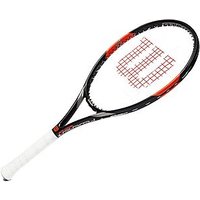 Wilson Federer Team 105 Tennis Racket - Black/Red - Mens