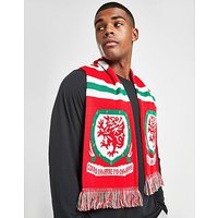 Official Team Wales Jacquard Scarf - Red - Mens