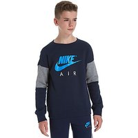 Nike Air Crew Sweatshirt Junior - Blue/Navy - Kids