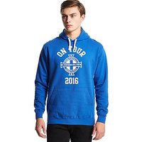 Official Team Northern Ireland On Tour Hoody - Blue - Mens