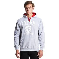 Official Team Wales On Tour Hoody - Grey Marl - Mens