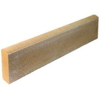 Round Top Paving Edging Buff (L)600mm (H)150mm (T)50mm Pack Of 48