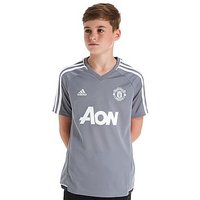 Adidas Manchester United 2017 Training Shirt Junior - Grey - Kids