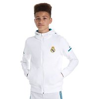 Adidas Real Madrid 2017 Anthem Hoody Junior - White - Kids