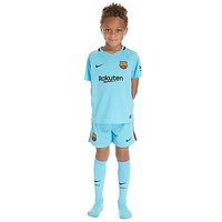 Nike Barcelona 2017/18 Away Kit Children - Blue - Kids