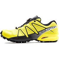 Salomon Speedcross 4 Trail Running Shoes - Yellow/Black - Mens