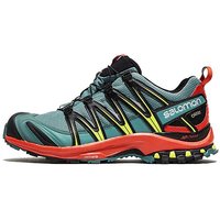 Salomon XA Pro 3D Trail Shoes - Green/Red - Mens