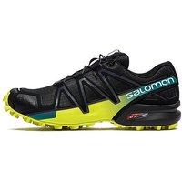 Salomon Speedcross 4 Trail Running Shoes - Black/Yellow - Mens