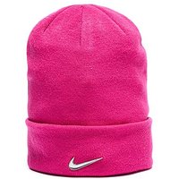 Nike Swoosh Beanie Hat - Pink/Silver - Womens