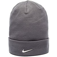 Nike Swoosh Beanie Hat - Grey - Womens