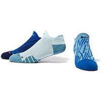 Nike Dry Cushion GFX Training Socks - Cobalt, Blue And White - Womens