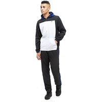 Lacoste Colourblock Panel Hooded Jacket - Black/White - Mens