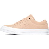 Converse One Star Suede Women's - Pink/White - Womens