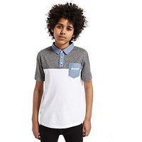 McKenzie Howley 2 Polo Shirt Junior - White/ Grey - Kids