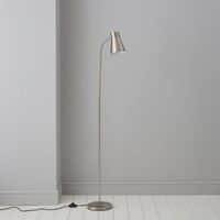 Keats Nickel Effect Floor Lamp