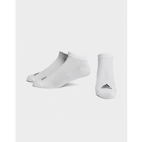 Adidas 3 Pack Invisible Socks - White - Mens