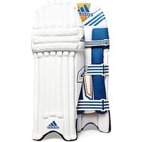 Adidas Club Cricket Batting Pads - White/Blue - Mens