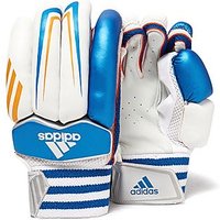 Adidas Rookie Batting Gloves Junior - White/Blue - Kids