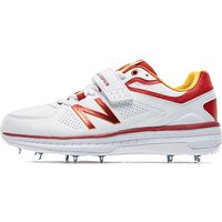 New Balance CK 40/40 R3 Cricket Shoes - WHITE/WHITE - Mens