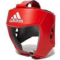 Adidas Licensed Boxing Head Guard - Red/Red - Mens