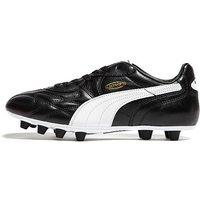 PUMA King FG Football Boots - Black/White - Mens