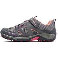 Merrell Trail Chaser Walking Shoes - Grey/Pink - Kids