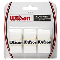 Wilson Pro Overgrip (Pack Of 3) - White/White - Mens