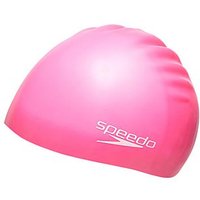 Speedo Plain Moulded Cap - Light Pink - Womens