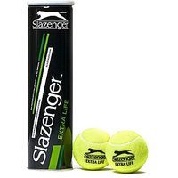 Slazenger Wimbledon Extra Life Tennis 4 Balls - Yellow - Mens