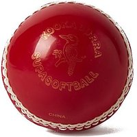 Kookaburra Super Soft Cricket Skill Ball - Red/Red - Mens
