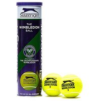 Slazenger Wimbledon 2015 Tennis 4 Balls - Yellow - Mens